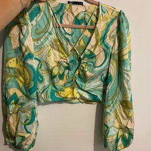 Zara crop top